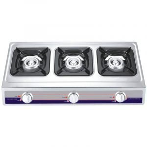 SP-GC303 SS Three Burner Gas Stove